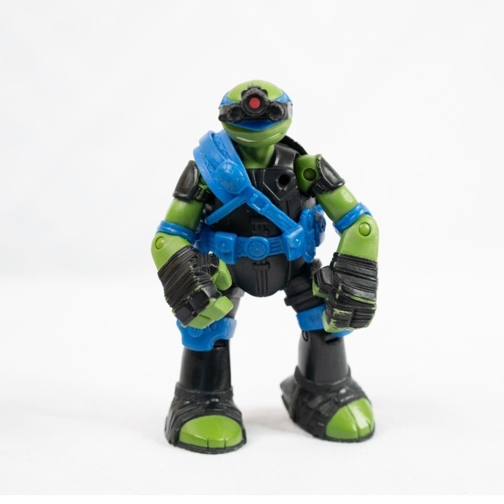 Playmates‎ TMNT Action Figures Metalhead Stealth Tech 3p lot Raphael Leonardo - Picture 3 of 5